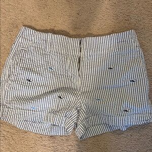 Vineyard Vines Blue Striped Women's Shorts